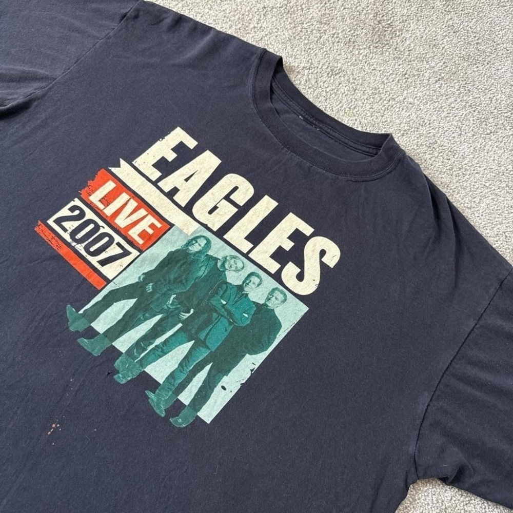 2007 Eagles One of These Nights T-Shirt XL Black Band
